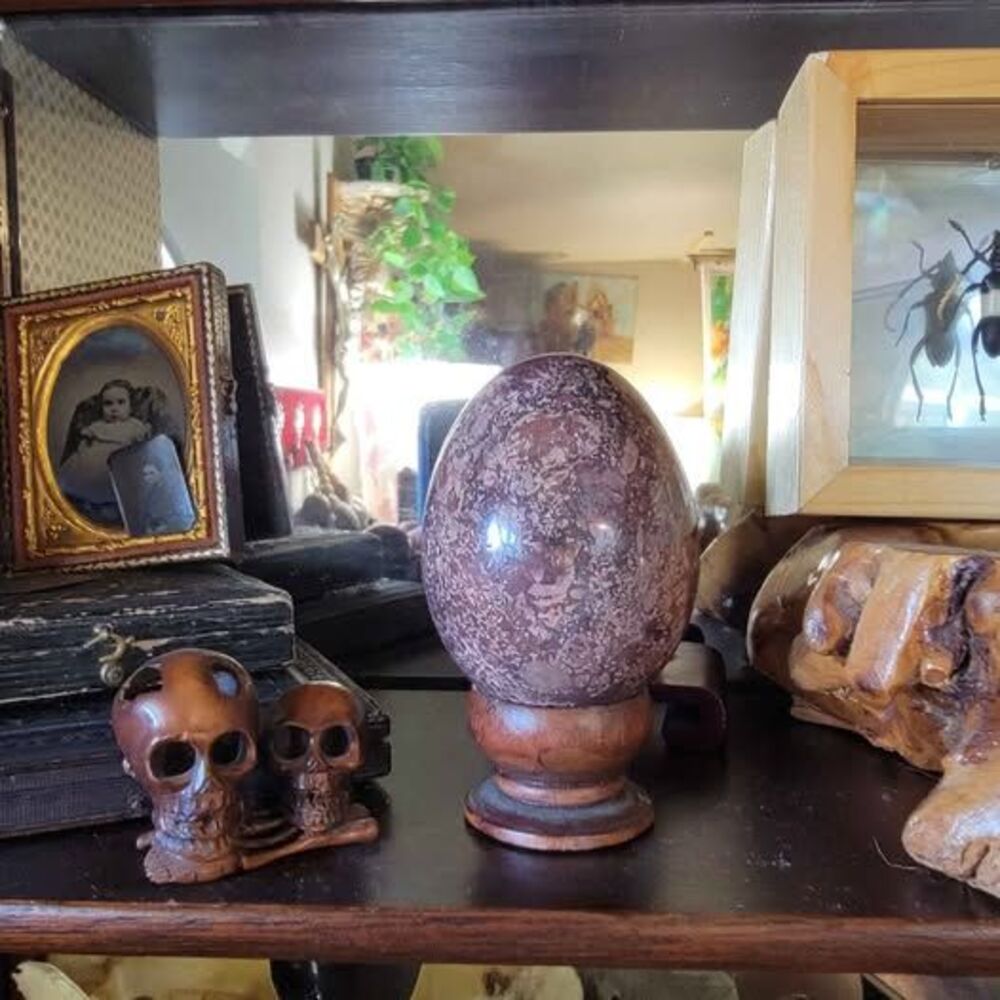 Polished Jasper Stone Egg